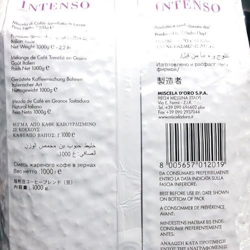 Miscela D'Oro Espresso Intenso 1kg