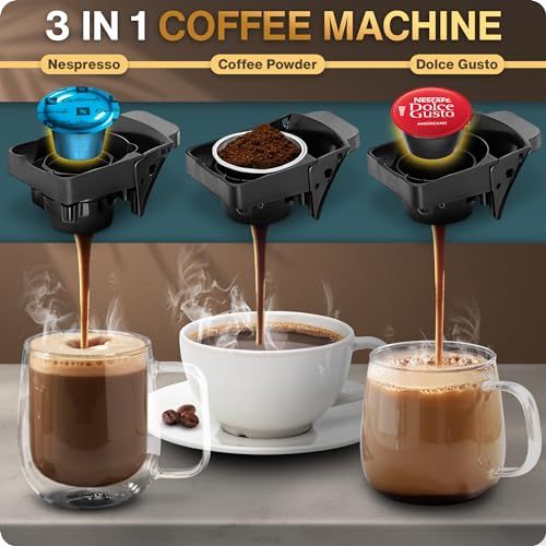 Empire 19 Bar Pod Coffee Machine