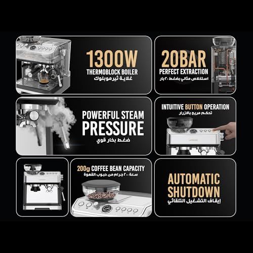 LePresso Dual Boiler Espresso Grey