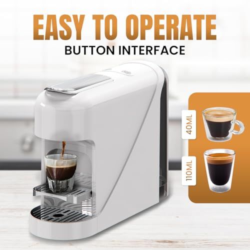 Okeanos Haven 20-Bar Compact Capsule Espresso Machine