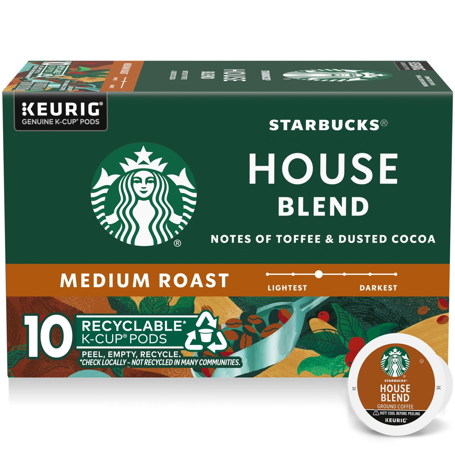 Starbucks House Blend K-Cup 10