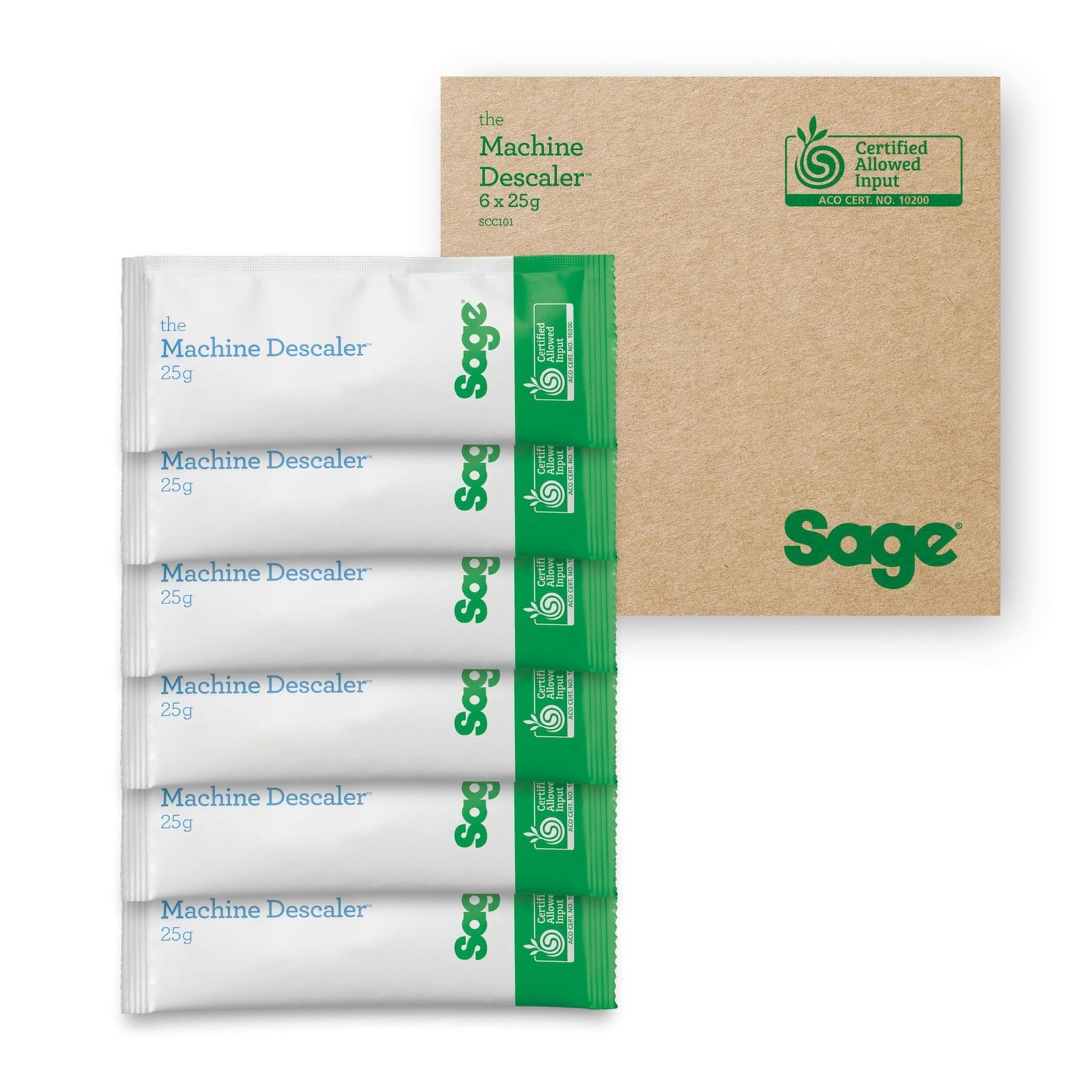 Sage Descaler Pack of 6