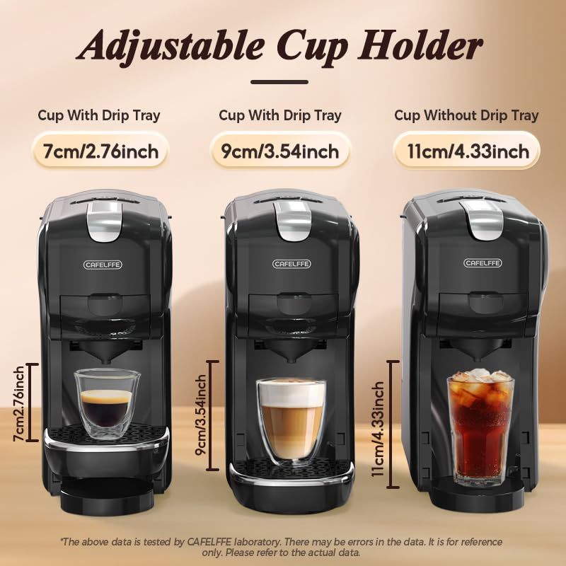 Cafelffe 3-in-1 Capsule Machine