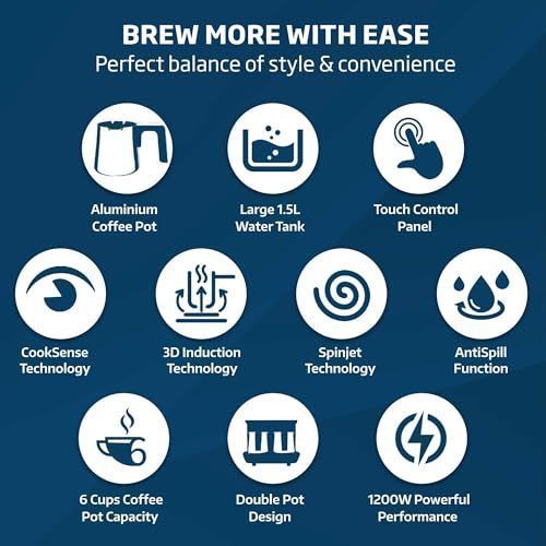 Beko TKM8961 Turkish Coffee Maker Red