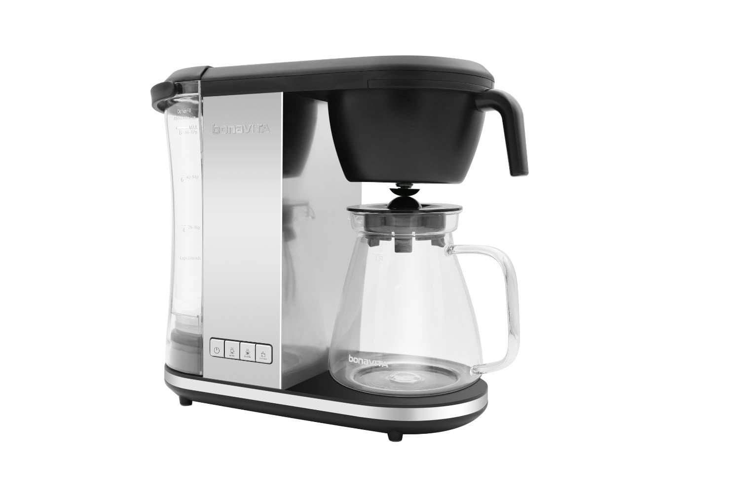 Bonavita Enthusiast 8 Cup Drip Coffee Brewer, Pour Over, SCA Certified Coffee Machine with Glass Ca…