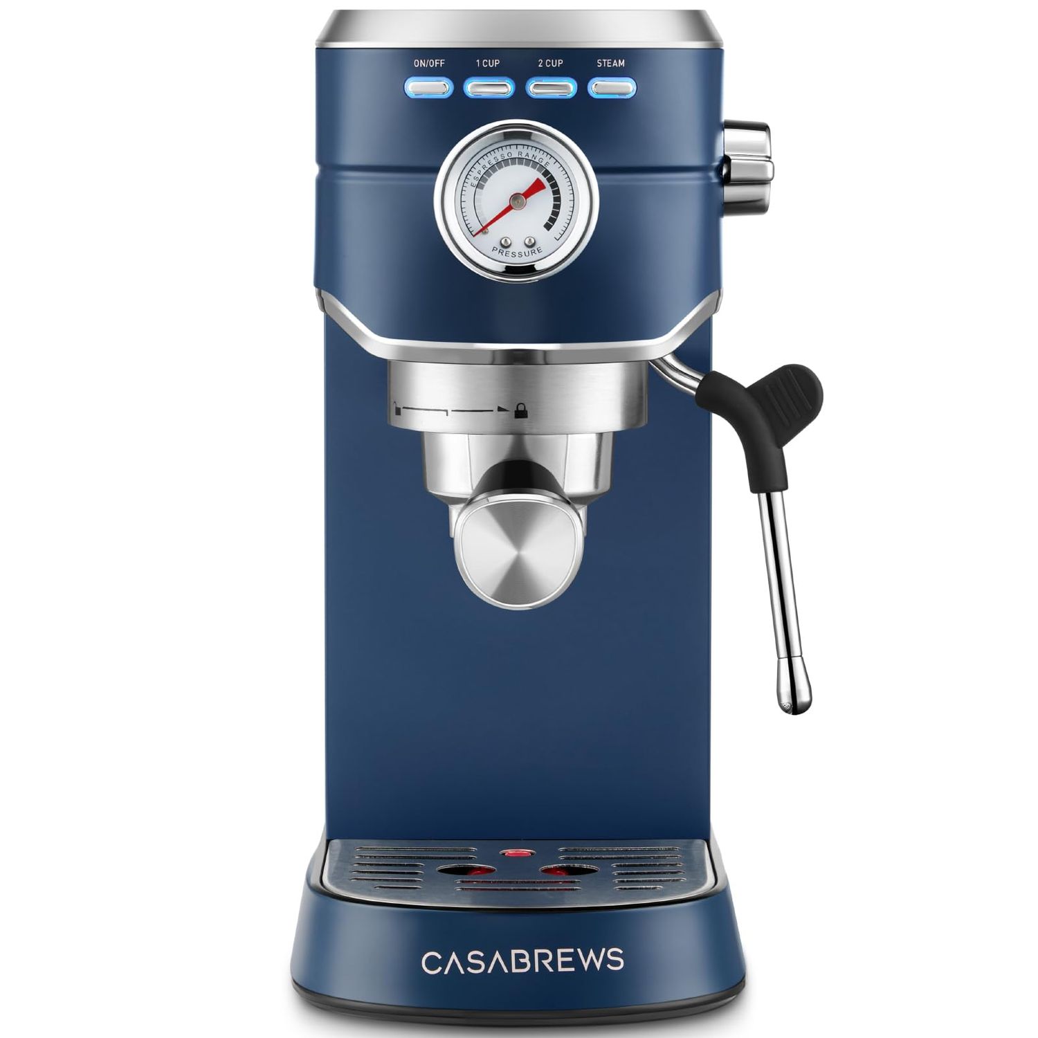 CASABREWS CM5418 Espresso Machine 20 Bar, Compact Espresso Maker with Steam Milk Frother, Stainless…