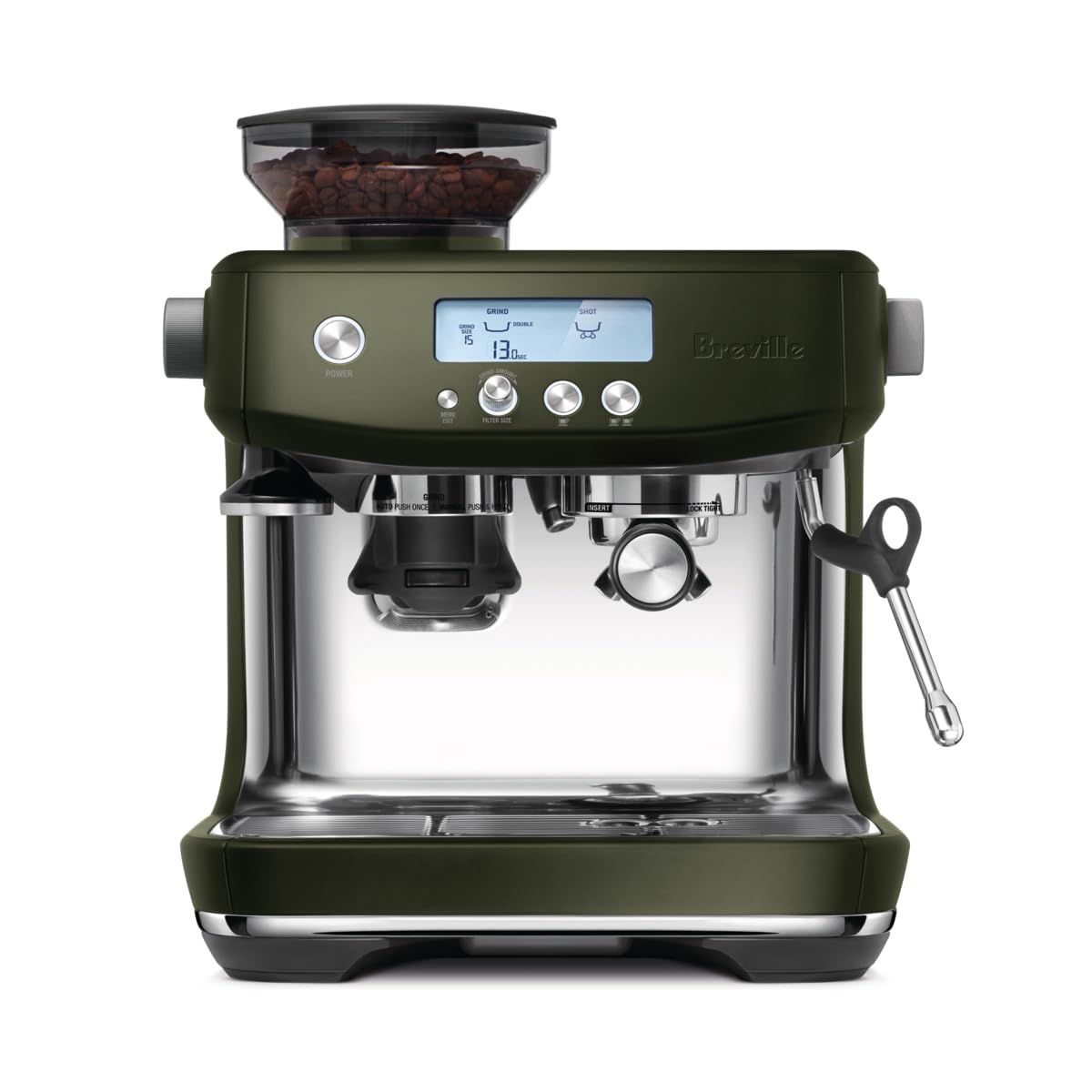 Breville Barista Pro Espresso Machine, Olive Tapenade