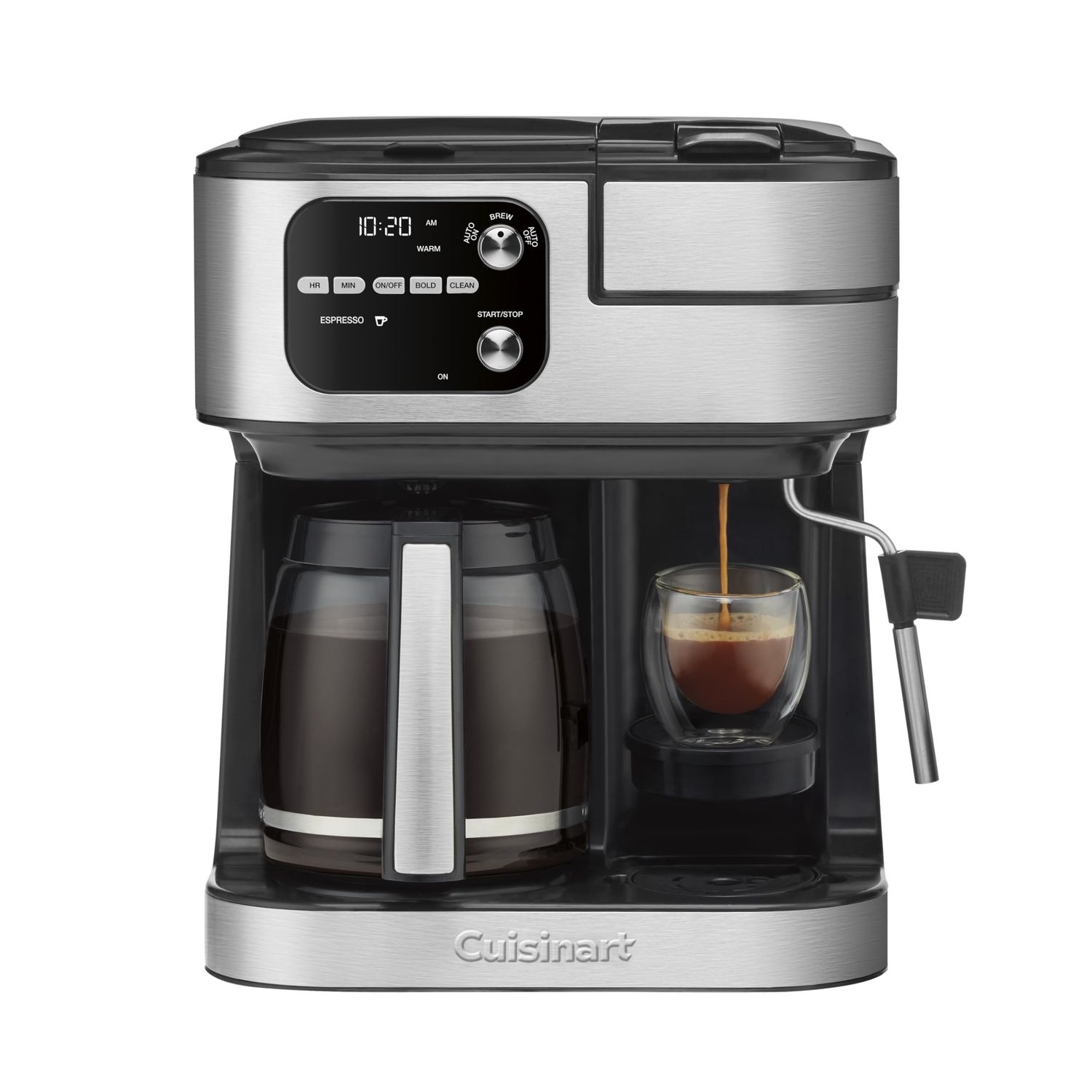Cuisinart Coffee Center Barista Bar 4-in-1 Coffee Maker, Single-Serve Pods Compatible, Coffeemaker,…