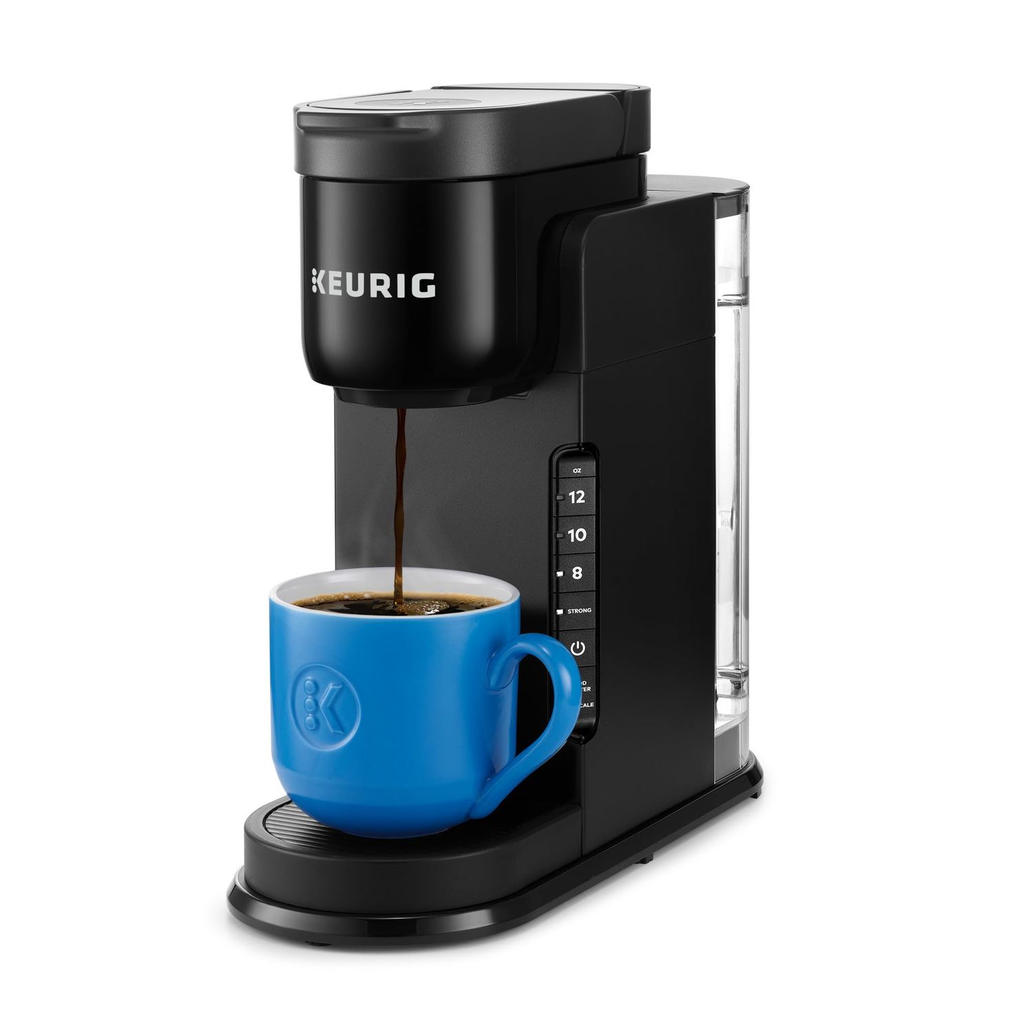 Keurig K-Express Single Serve K-Cup Pod Coffee Maker, 3 Brew Sizes, Strong Button Feature, 42oz Rem…
