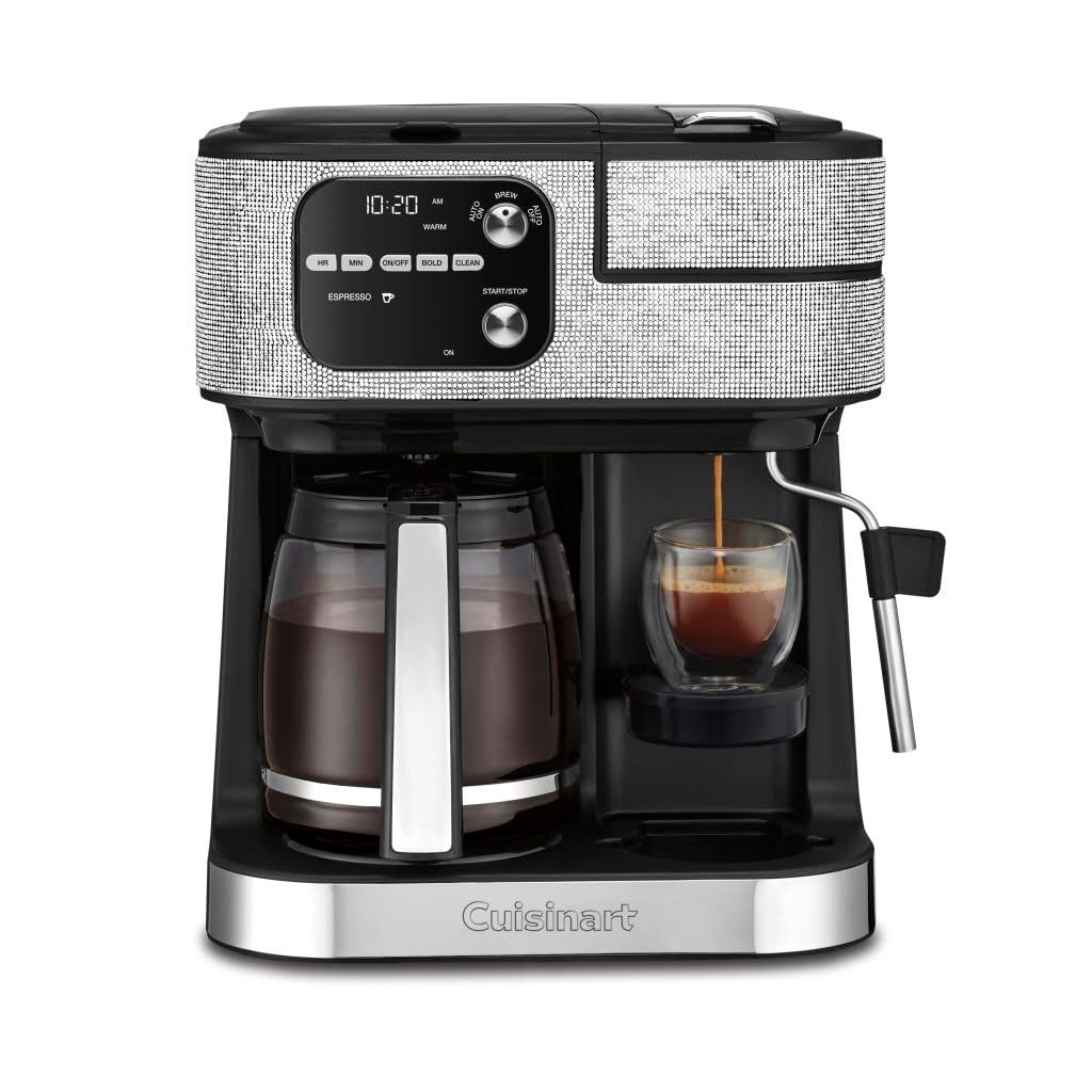 Cuisinart Coffeemaker, Coffee Center Barista Bar 4-In-1 Coffee Machine, Single-Serve Coffee, Espres…