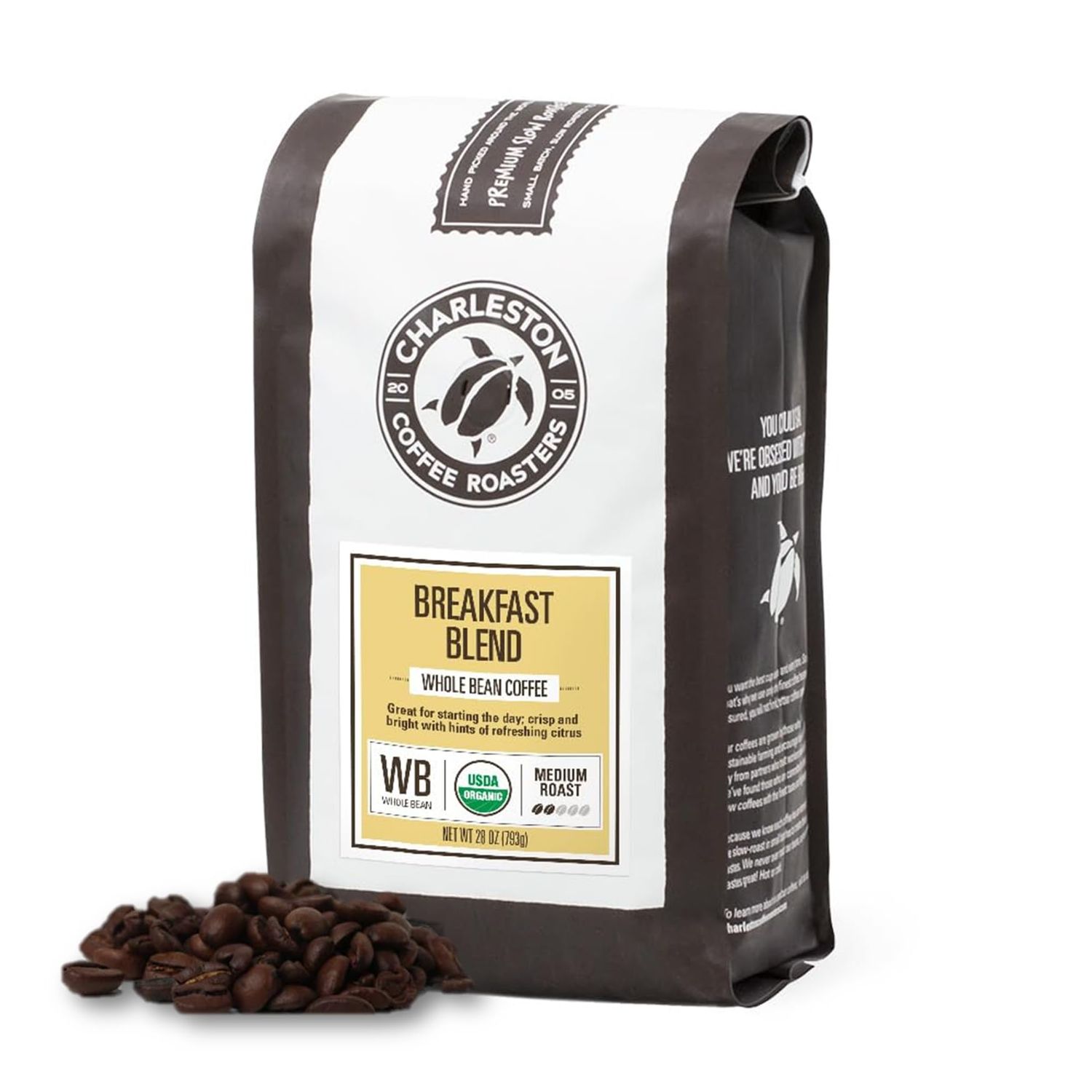 Charleston Coffee Roasters | Specialty Organic Whole Bean Coffee | Hand Picked, Premium Slow Roast …