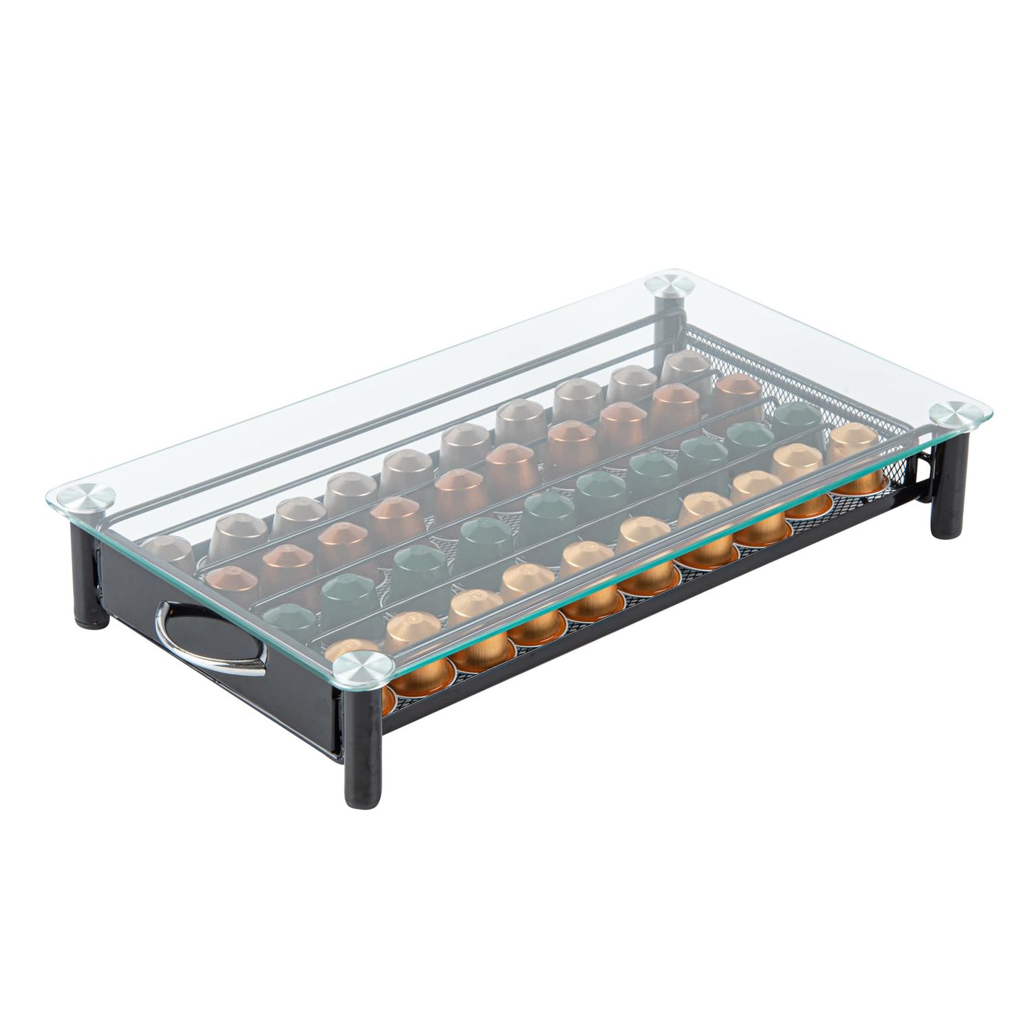 Restaurantware Restpresso 15.9 x 9.3 x 2.8 Inch Coffee Capsule Drawer 1 Heavy-Duty Pod Drawer - Hol…