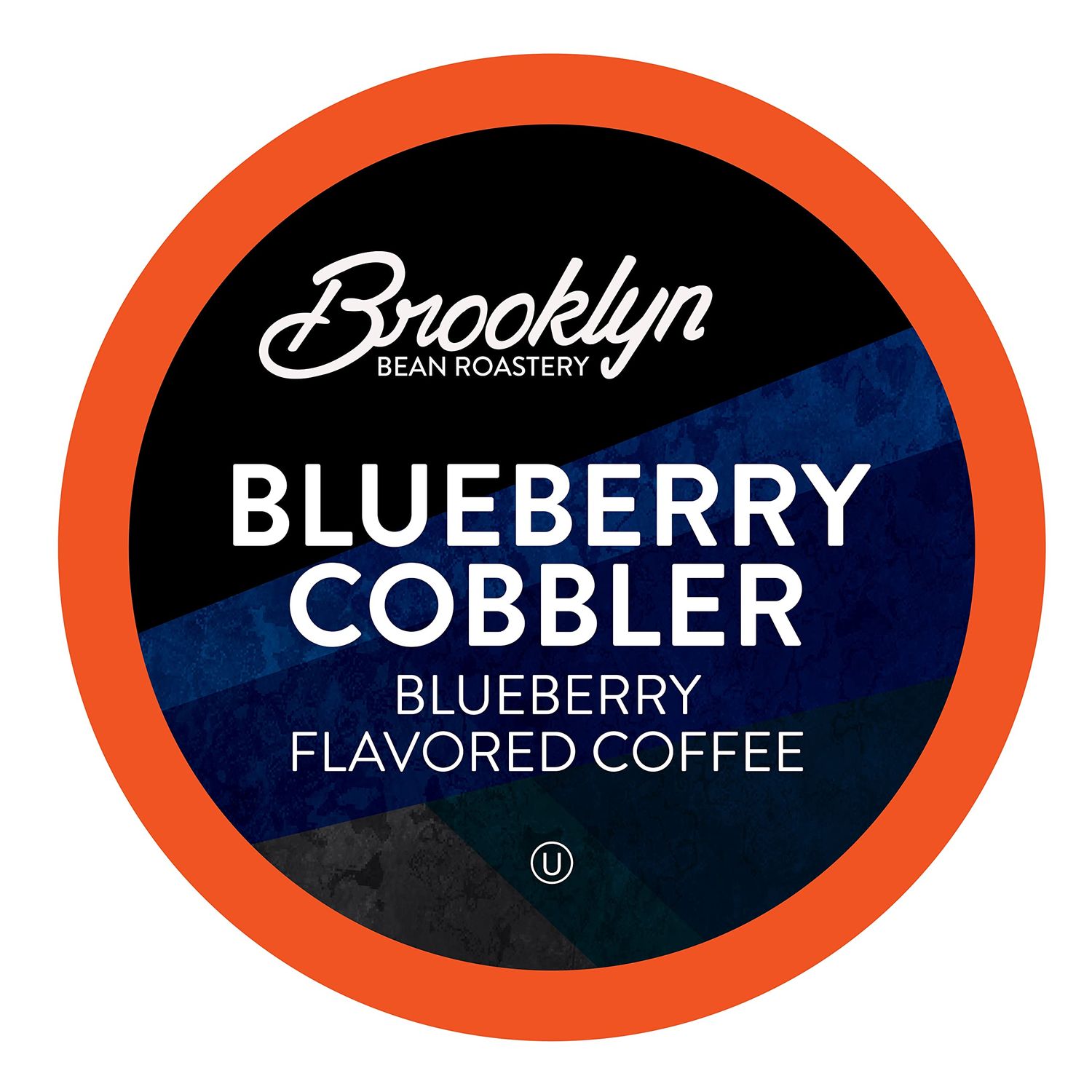Brooklyn Beans Blueberry Cobbler Coffee Pods, Flavored Gourmet Pack, 40 Count - Compatible with Keu…