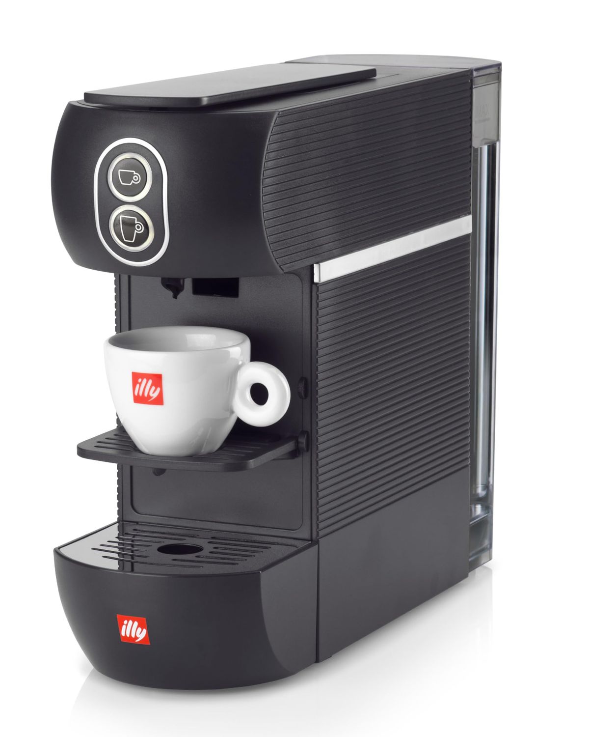 illy Easy Espresso Machine, Single Serve Coffee Machine for Nespresso Original Line Capsules, Singl…