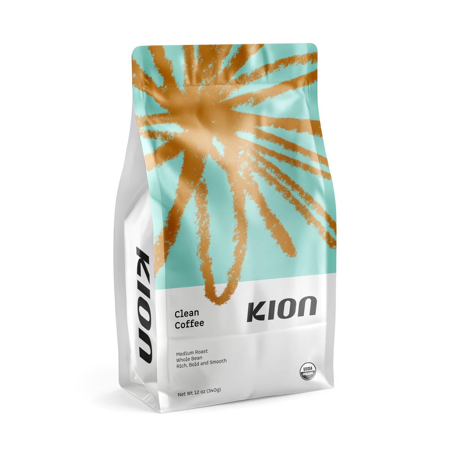 Kion Organic Whole Bean Coffee, Tested for Toxins, Ethically Sourced, Rich, Bold, and Smooth, Mediu…