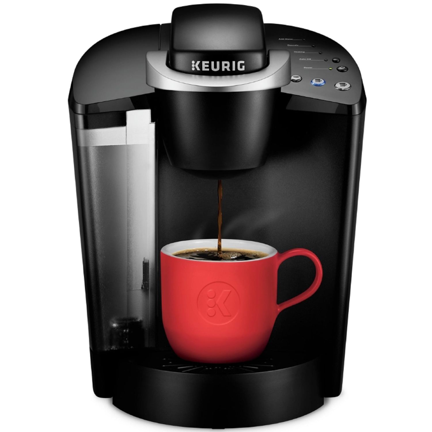 Keurig K-Classic Single Serve K-Cup Pod Coffee Maker, with 3 Brew Sizes, 48oz Removable Reservoir, …
