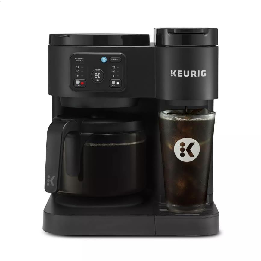 Keurig K-Duo Essentials Hot &amp; Iced Single Serve K-Cup Pod &amp; Carafe Coffee Maker, Gen 2