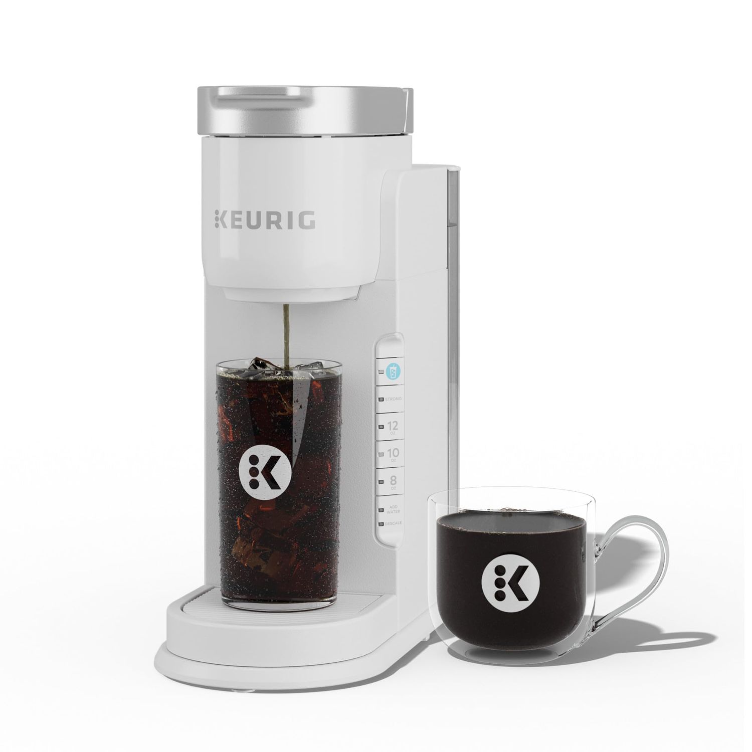 Keurig K-Iced Coffee Maker, Single Serve K-Cup Pod Iced Coffee Maker, With Hot and Cold Coffee Capa…