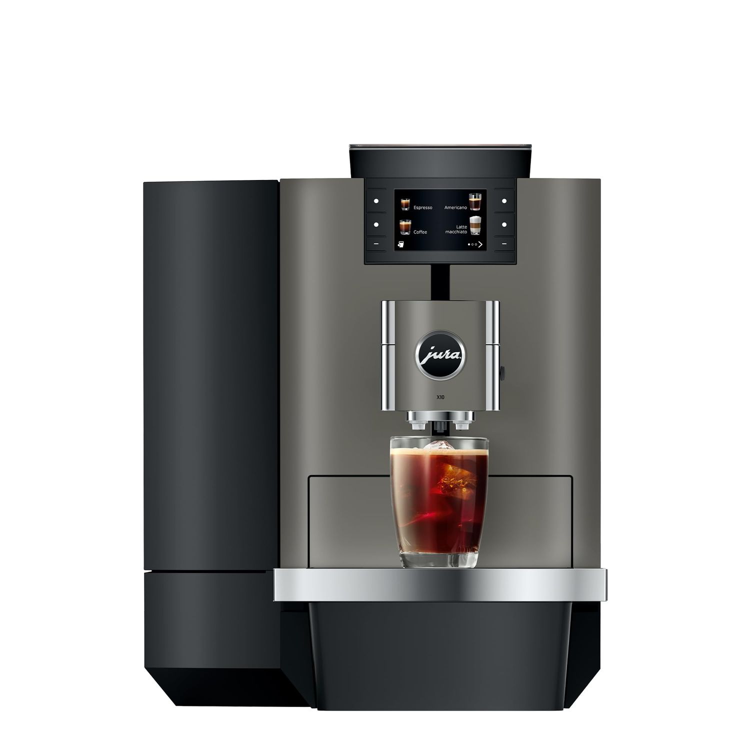 Jura X10, Dark Inox, 15783, Automatic Coffee Machine