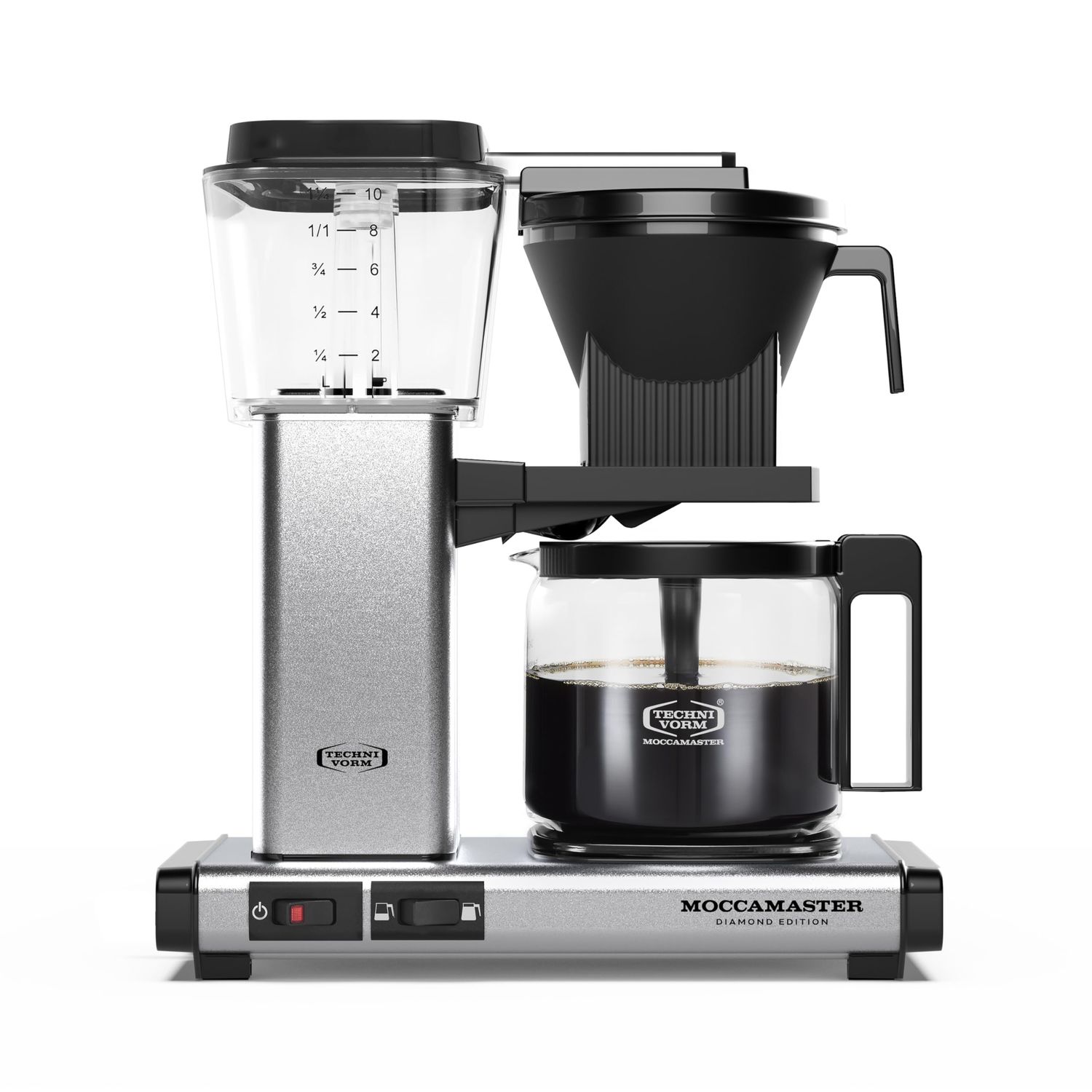 Technivorm Moccamaster 53630 KBGV Select Coffee Maker Diamond, 40 oz, 10 Cup, 1.25 L