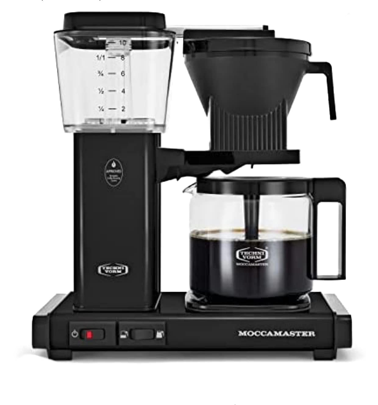 Technivorm Moccamaster 53924 KBGV 10-Cup Coffee Maker Anthracite, 40 Ounce, 1.25l