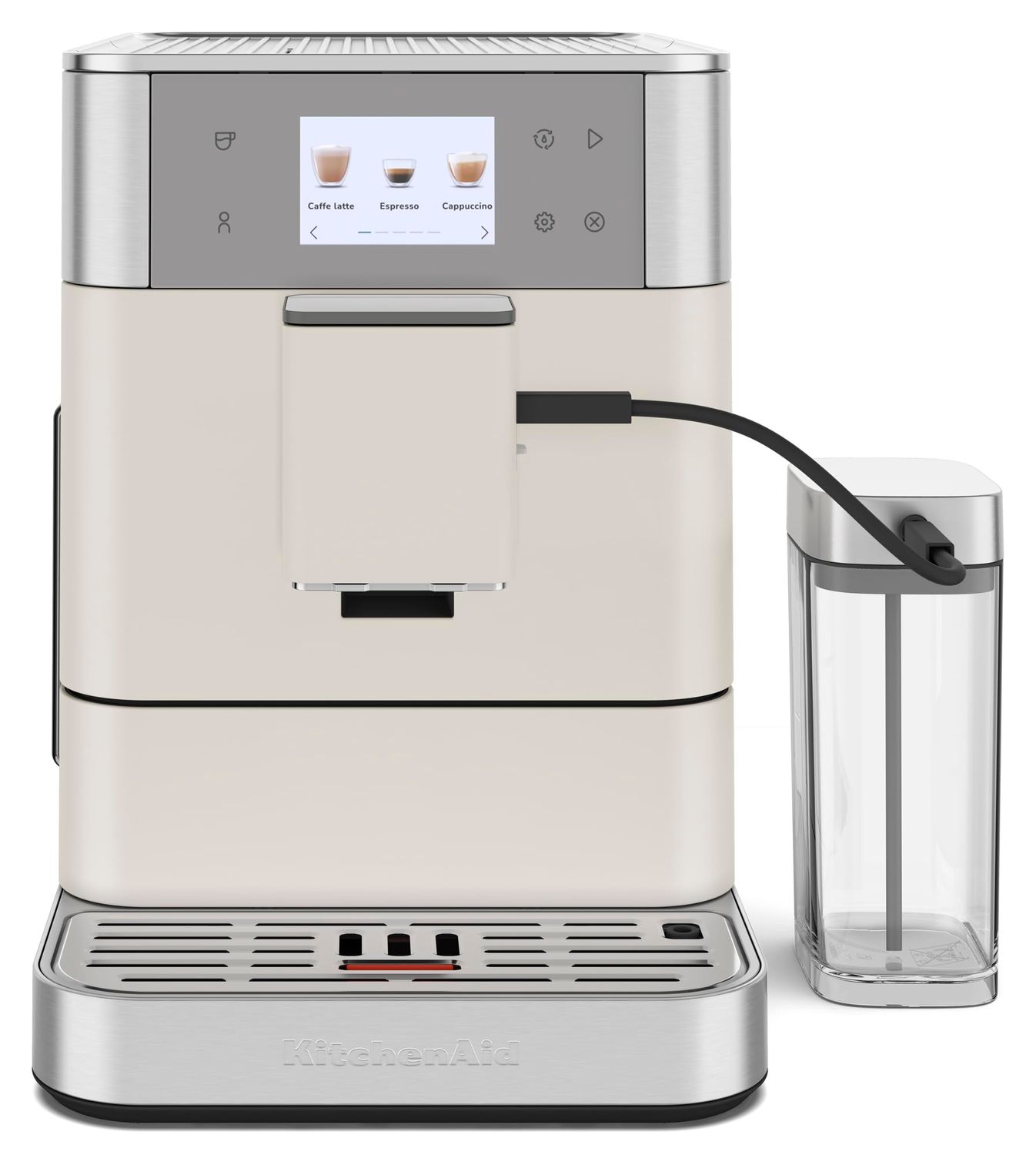 KitchenAid Fully Automatic Espresso Machine KF7, KES8557, Porcelain White