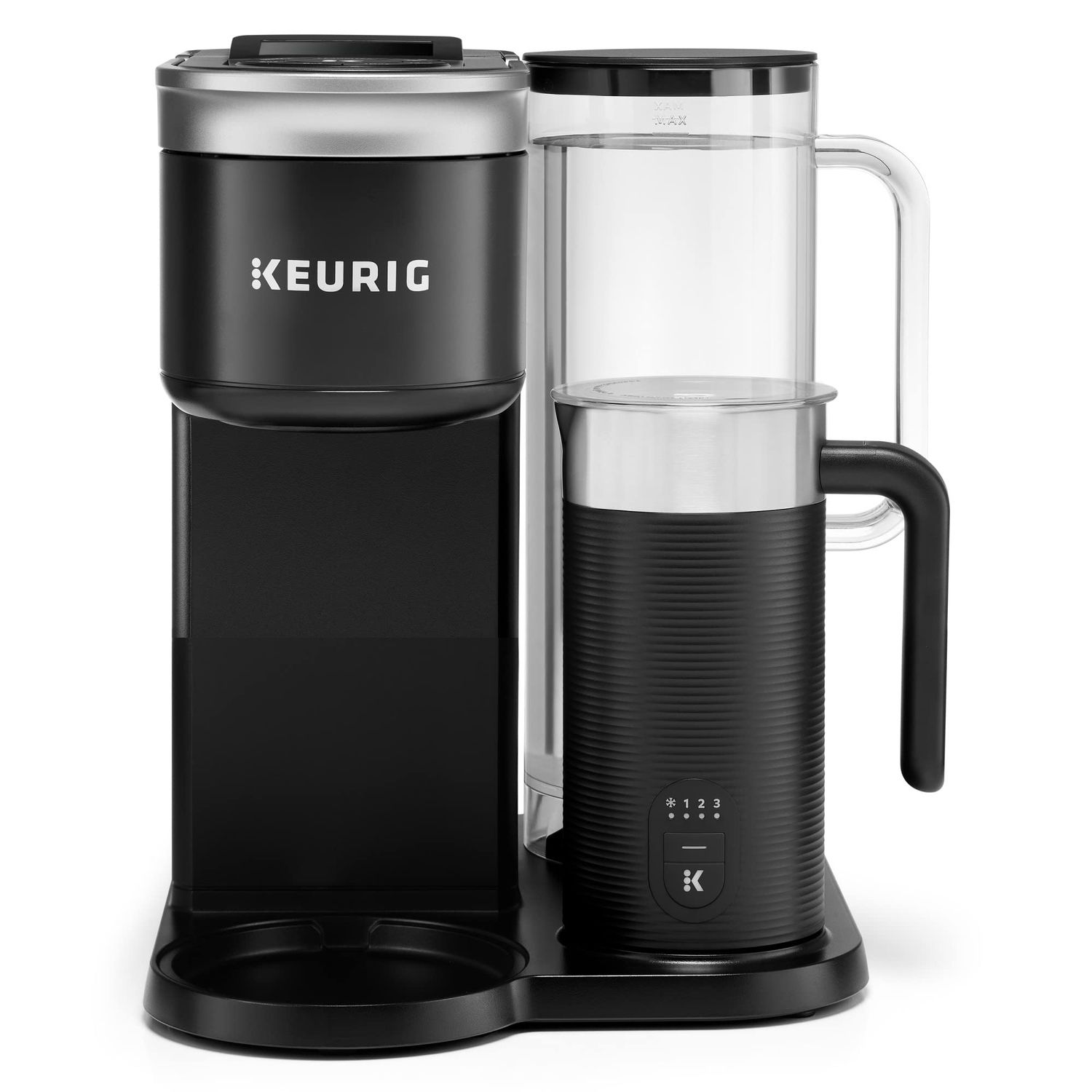 Keurig K-Café SMART Single Serve Coffee Maker with WiFi Compatibility, Latte and Cappuccino Machine…