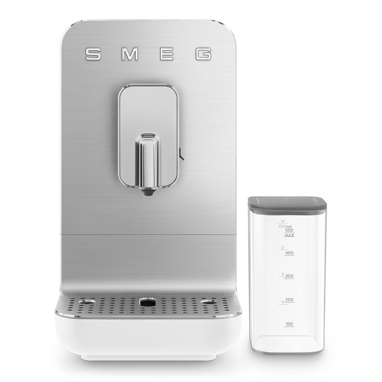 SMEG NEW Fully Automatic Espresso Machine w/Integrated Milk Frothing and Coffee Grinder 10 Preset B…