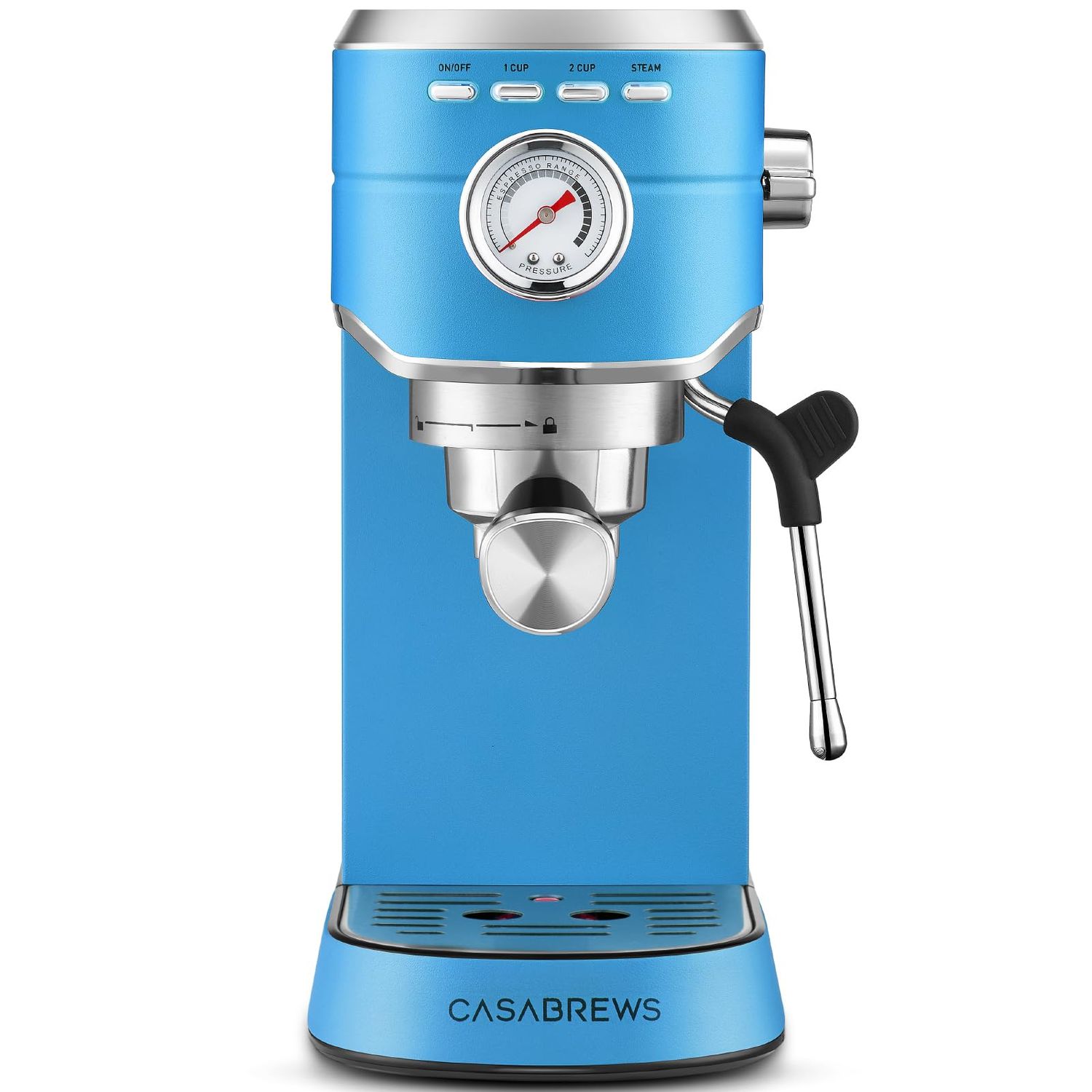 CASABREWS CM5418 Espresso Machine 20 Bar, Compact Espresso Maker with Steam Milk Frother, Stainless…