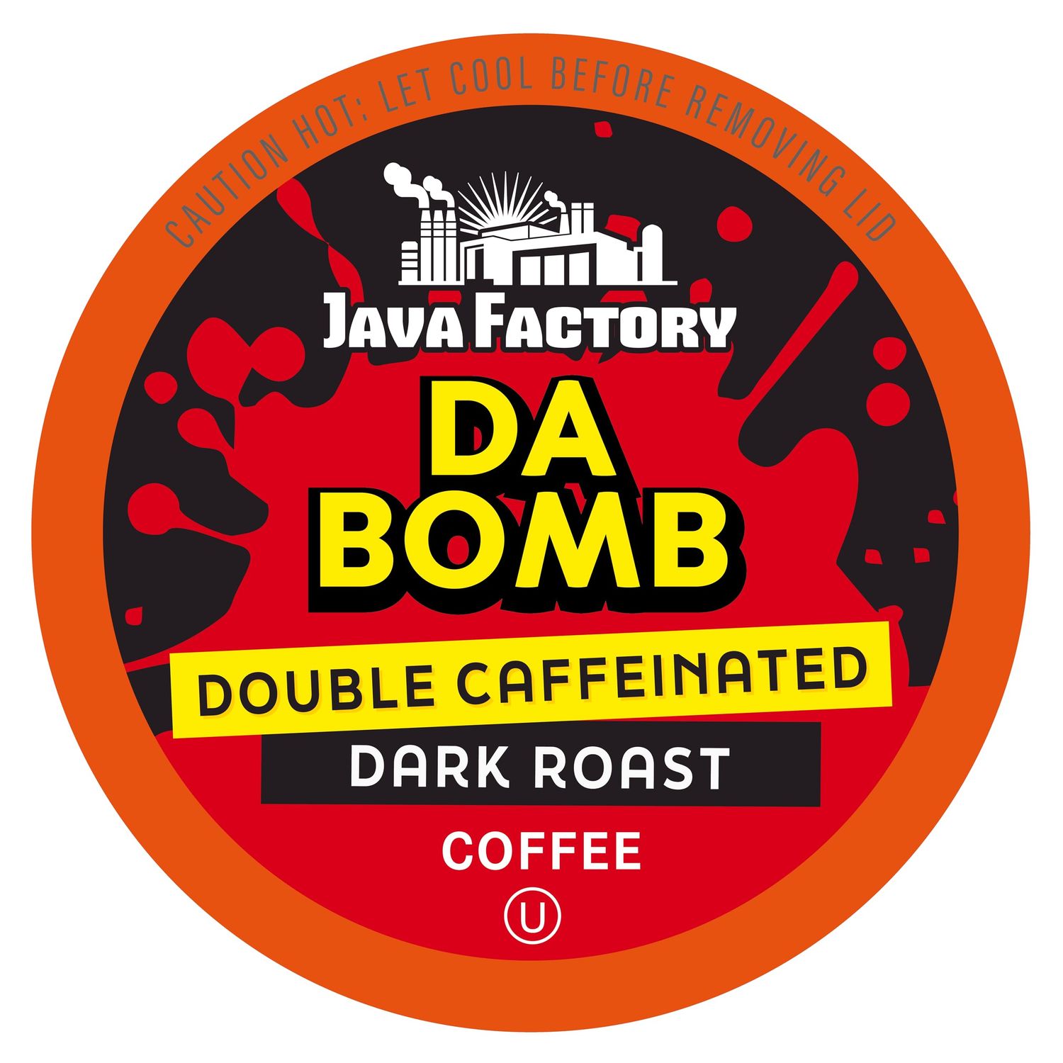 Java Factory Coffee Pods High Caffeine Coffee Compatible with K Cup Brewers Including 2.0, Da Bomb …