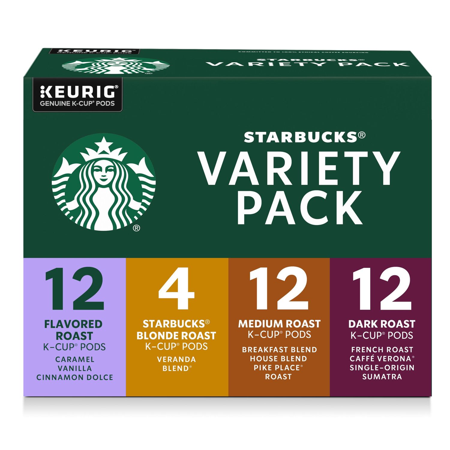 Starbucks K-Cup Coffee Pods, Starbucks Blonde, Medium, Dark Roast and Flavored Hot or Iced Coffee, …