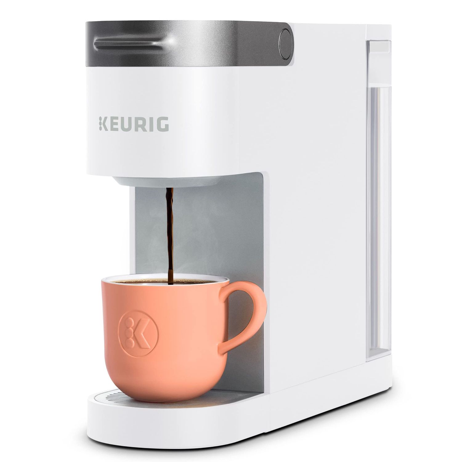 Keurig K-Slim Single Serve K-Cup Pod Coffee Maker, Multistream Technology, 3 Brew Sizes, Slim and S…