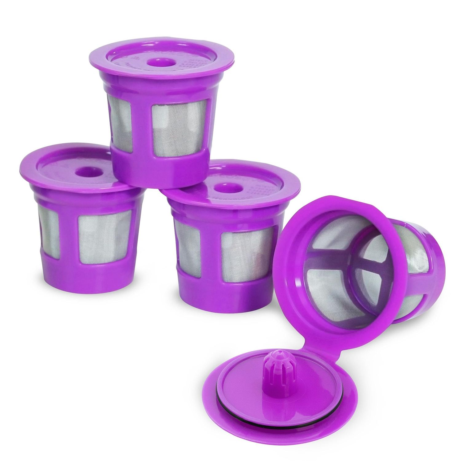 Perfect Pod 1-Stream Cafe Save Reusable K Cup Pod Coffee Filters - Refillable Coffee Pod Capsules w…