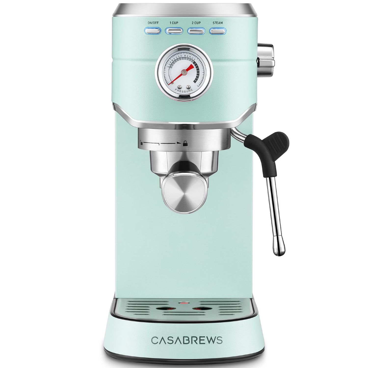CASABREWS CM5418 Espresso Machine 20 Bar, Compact Espresso Maker with Steam Milk Frother, Stainless…