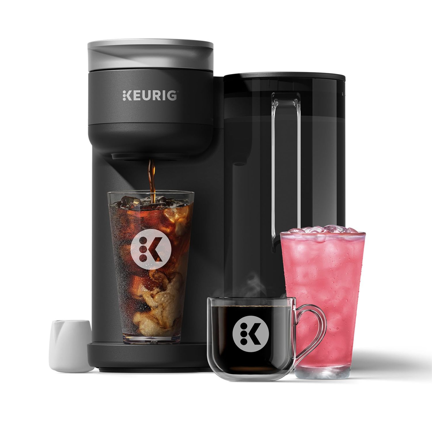 Keurig K-Brew+Chill Iced or Hot Single-Serve K-Cup Coffee Maker with MultiStream and QuickChill Tec…