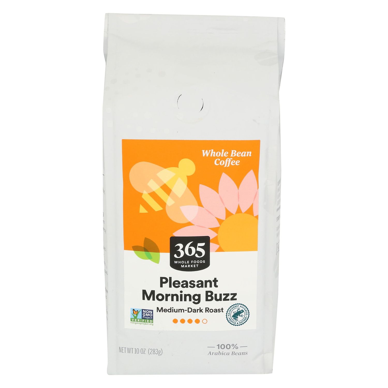 365 by Whole Foods Market, Pleasant Morning Buzz Vienna Roast Whole Bean Coffee - Bag, 10 oz