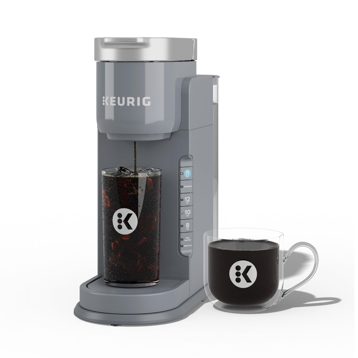 Keurig K-Iced Coffee Maker, Single Serve K-Cup Pod Iced Coffee Maker, With Hot and Cold Coffee Capa…