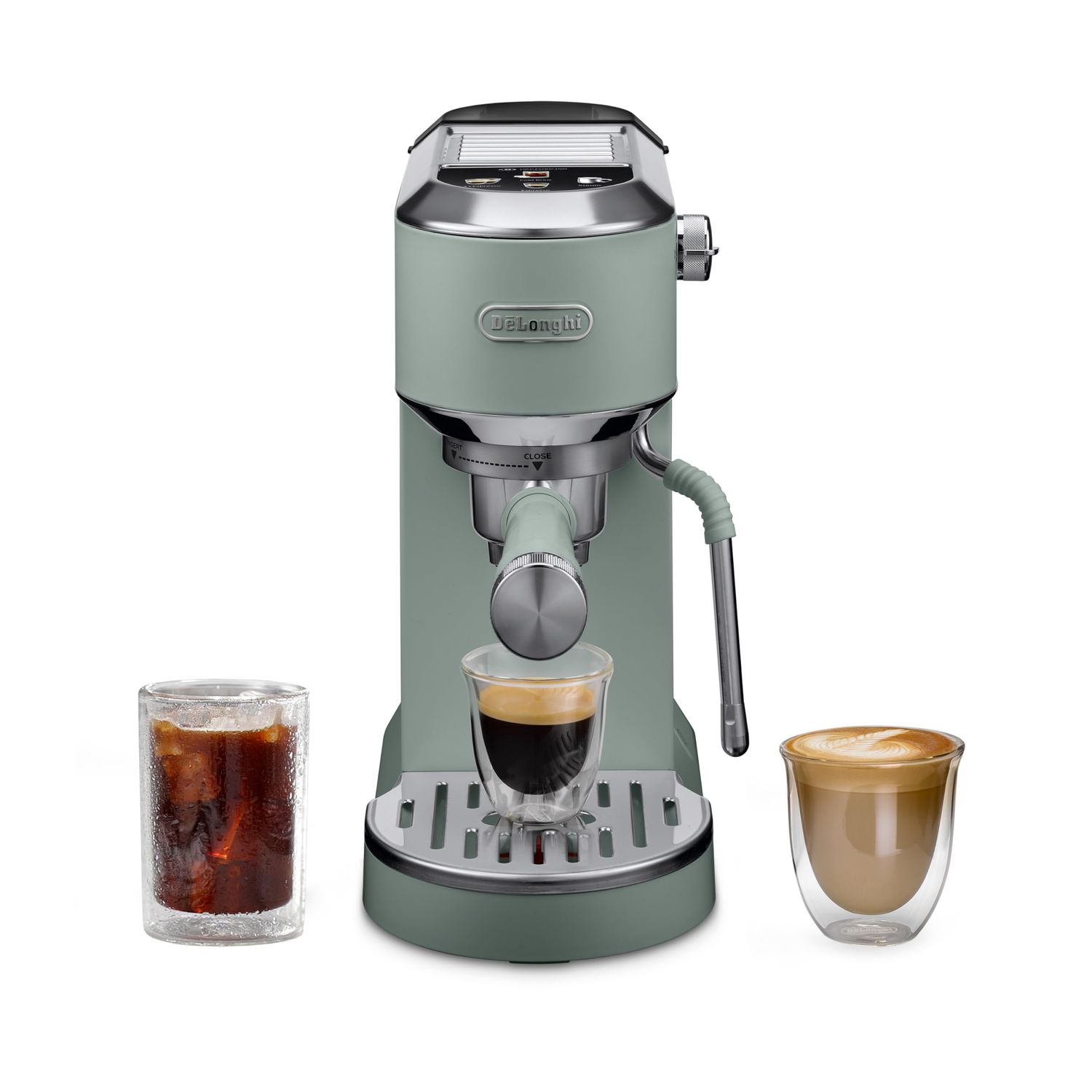 De'Longhi Dedica Duo Compact Espresso Machine - Cold Brew Coffee Maker with Milk Frother Wand- for …