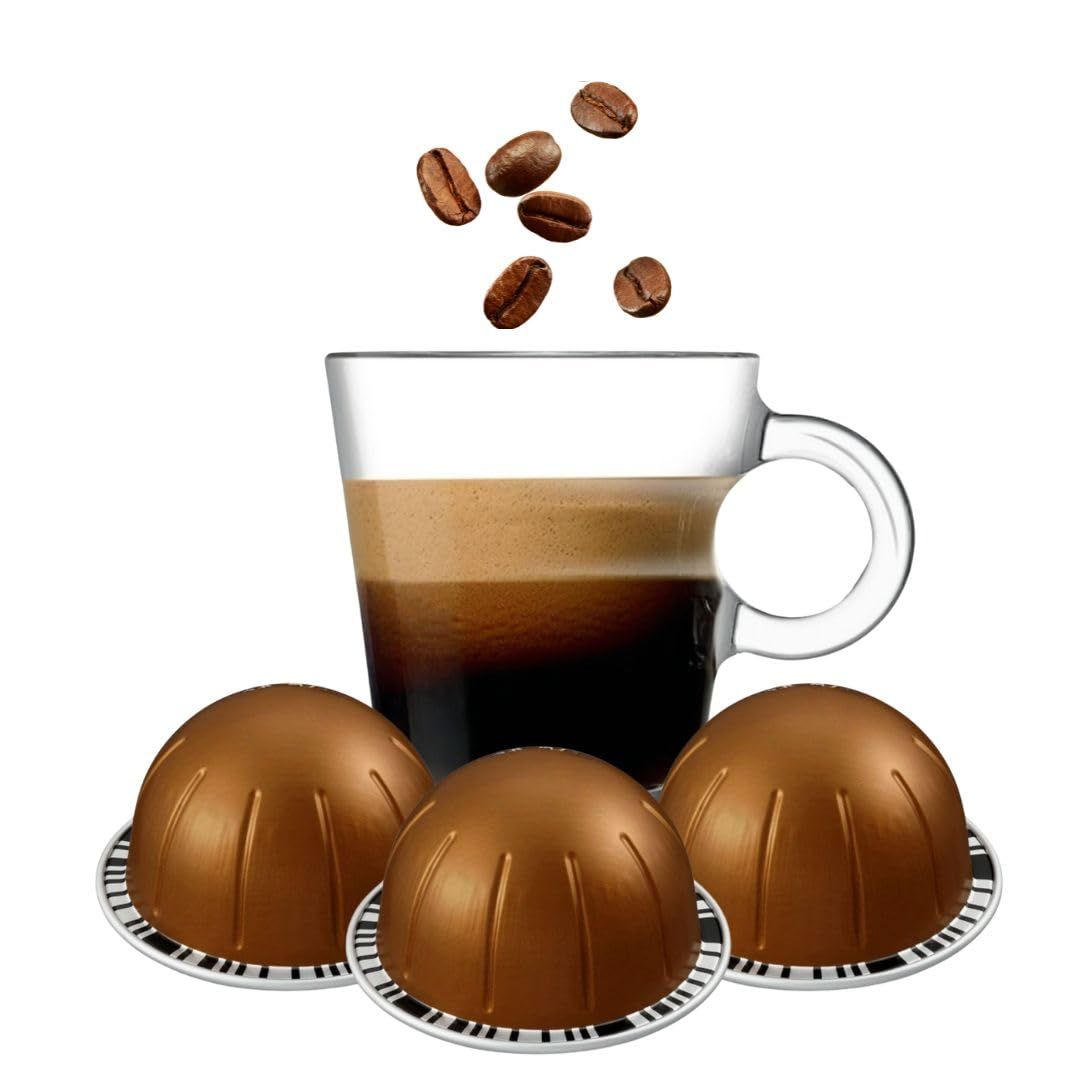 Coffee Capsules [10Pods x 3Pack] (30 Count, Bianco Forte)