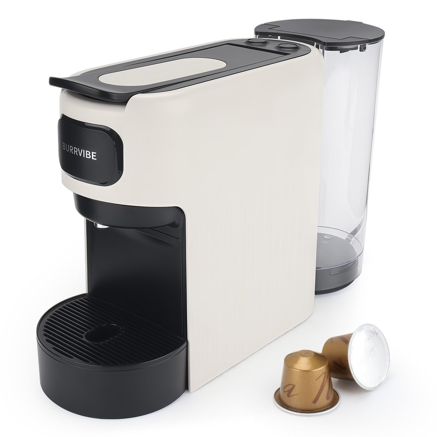 Mini Espresso Pod Machine Compatible with Nespresso Original Pods, 20 Bar Capsule Coffee Maker with…