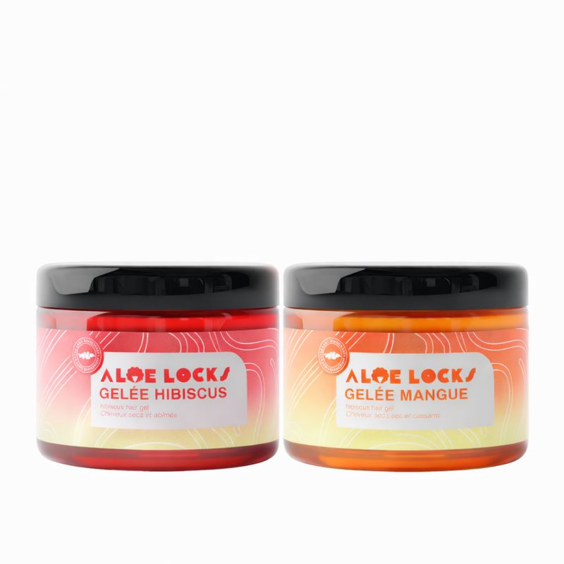 ALOE LOCKS Lot de 2 Gelées