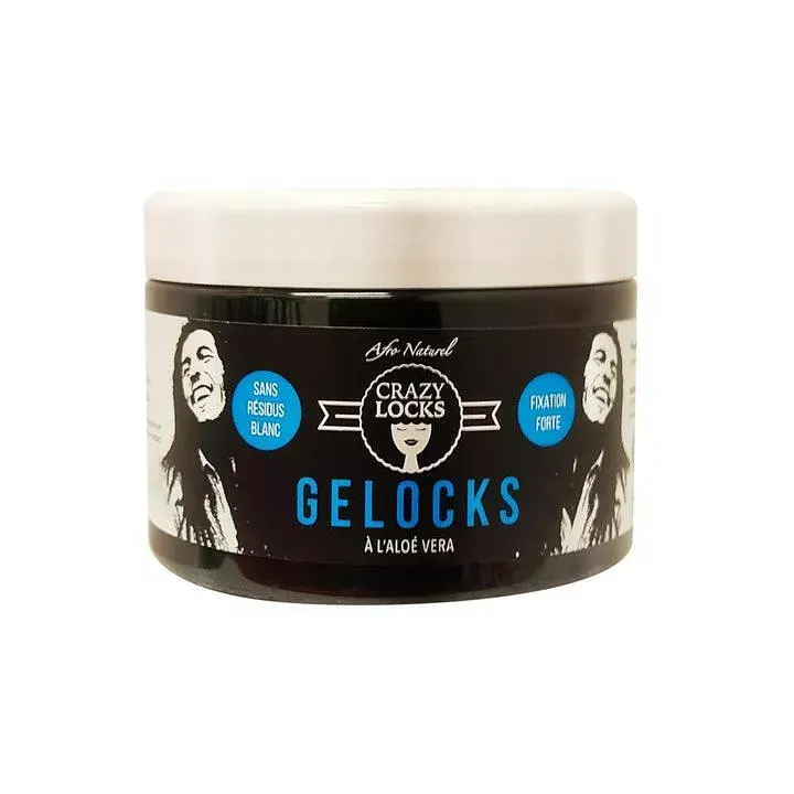 CRAZY LOCKS – Gelocks Aloe Vera (noir) 300ml