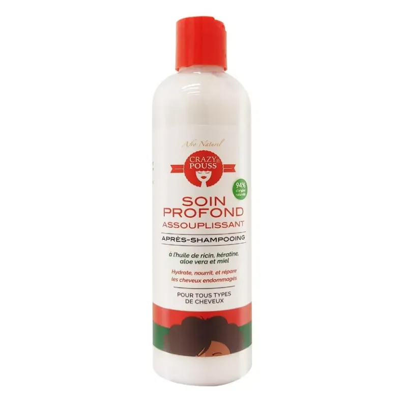 CRAZY POUSS - Après Shampoing Soin Profond Assouplissant 250ml