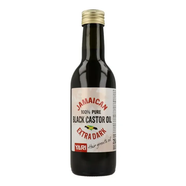 YARI HUILE DE RICIN NOIR JAMAÏCAIN PURE EXTRA FONCÉE 250ML
