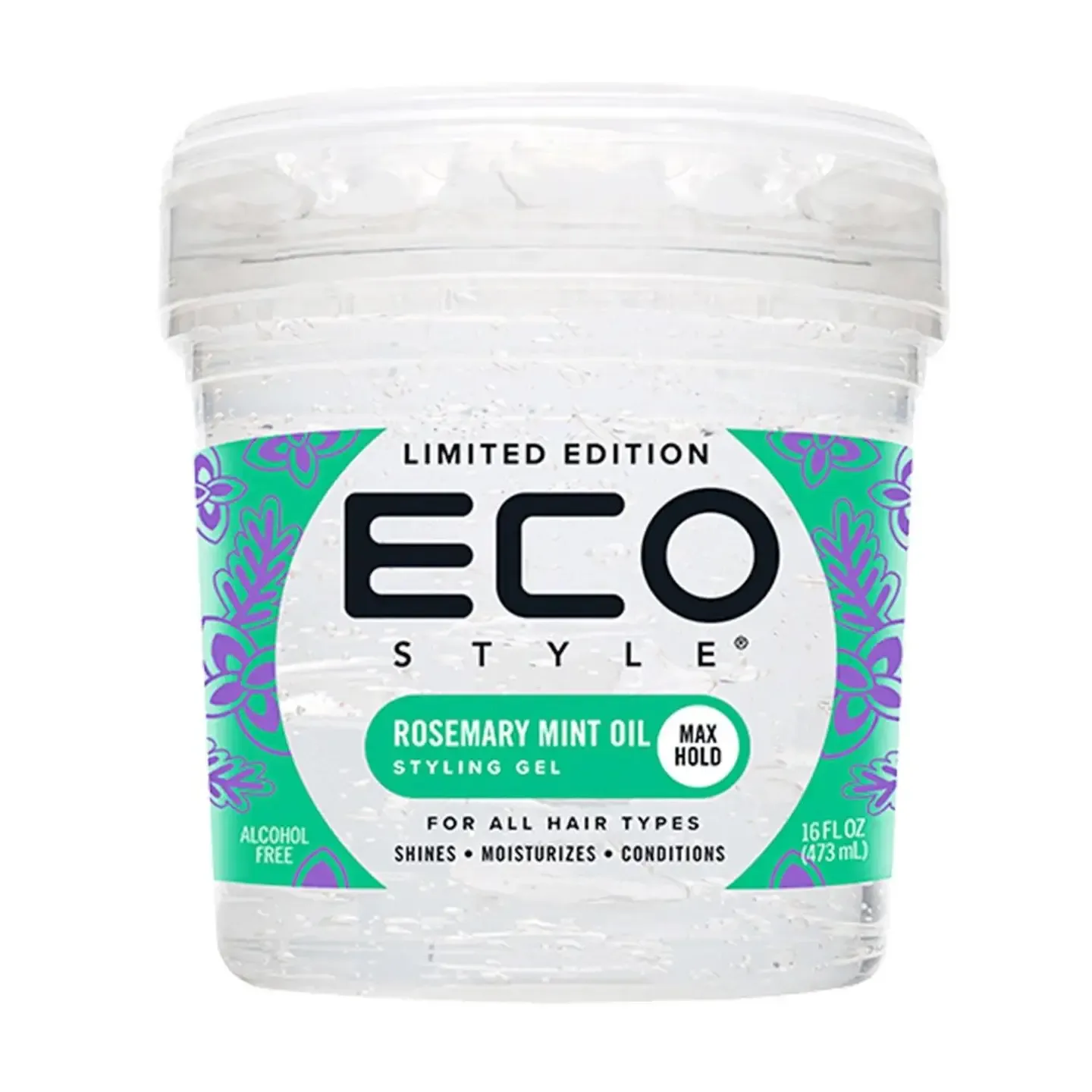 Gel capillaire Eco Style, Romarin/Menthe