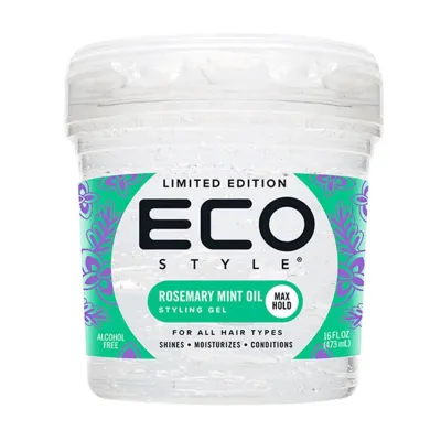 Gel capillaire Eco Style, Romarin/Menthe Gel capillaire Eco Style, Romarin/Menthe
