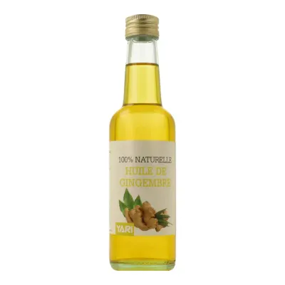 Yari Huile Pure 100% Naturelle Gingembre 250ml Yari Huile Pure 100% Naturelle Gingembre 250ml