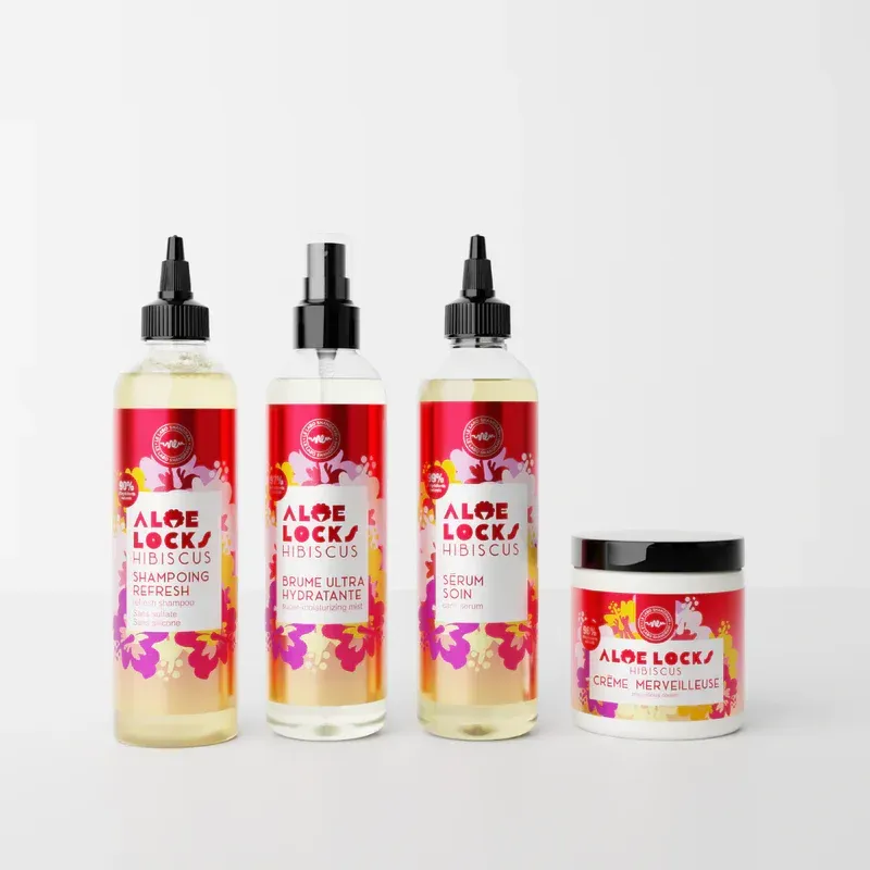 Aloé Locks Hibiscus - PACK Soin
