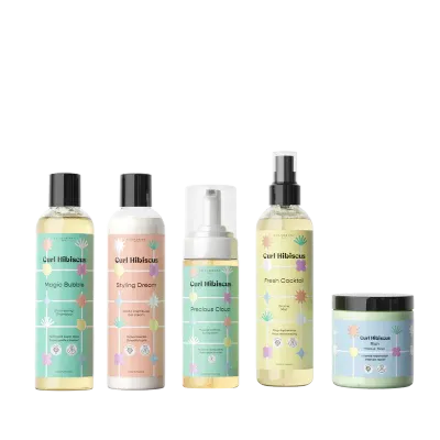 Curl Hibiscus - PACK Essentiel pour boucles Curl Hibiscus - PACK Essentiel pour boucles