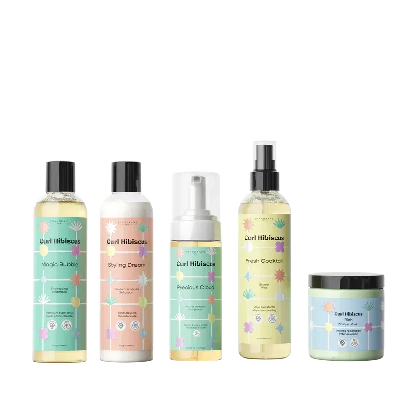 Curl Hibiscus - PACK Essentiel pour boucles